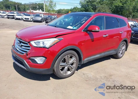 2013 Hyundai Santa Fe Limited z USA, uszkodzony, nr VIN KM8SR4HF7DU002059